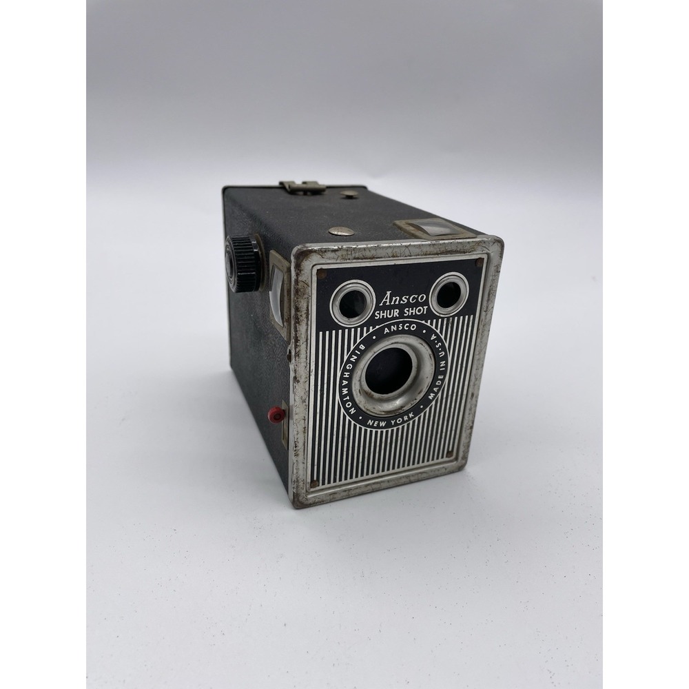 Vintage‎ Ansco Sure Shot Box Camera Binghamton New York 120 Film 1940's Box